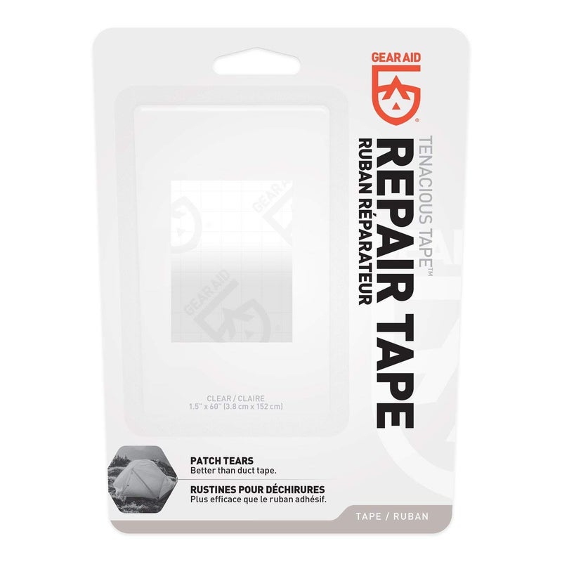 GEAR AID Tenacious Tape Repair and Seam Tape for Tents and Vinyl, Clear Roll, 1.5"x 60" - Image 2